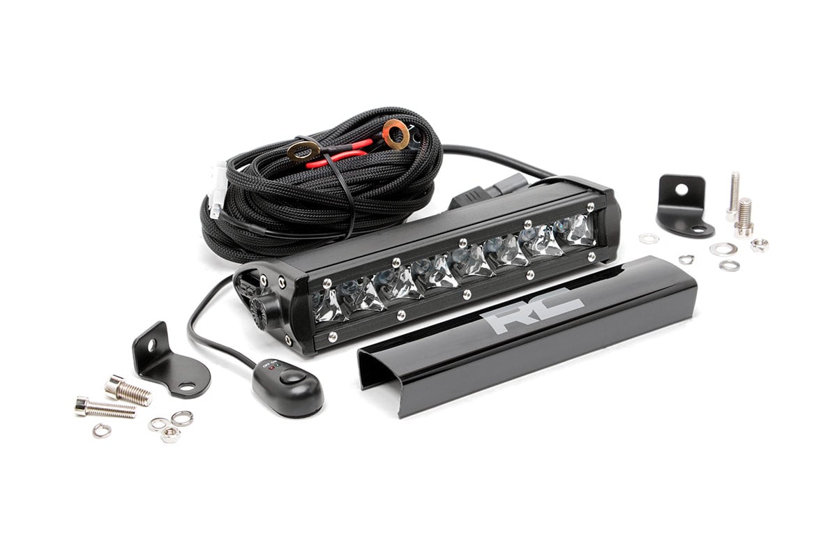 Chrome Series LED Light Bar | 8 Inch | Single Row - Off Road Canada