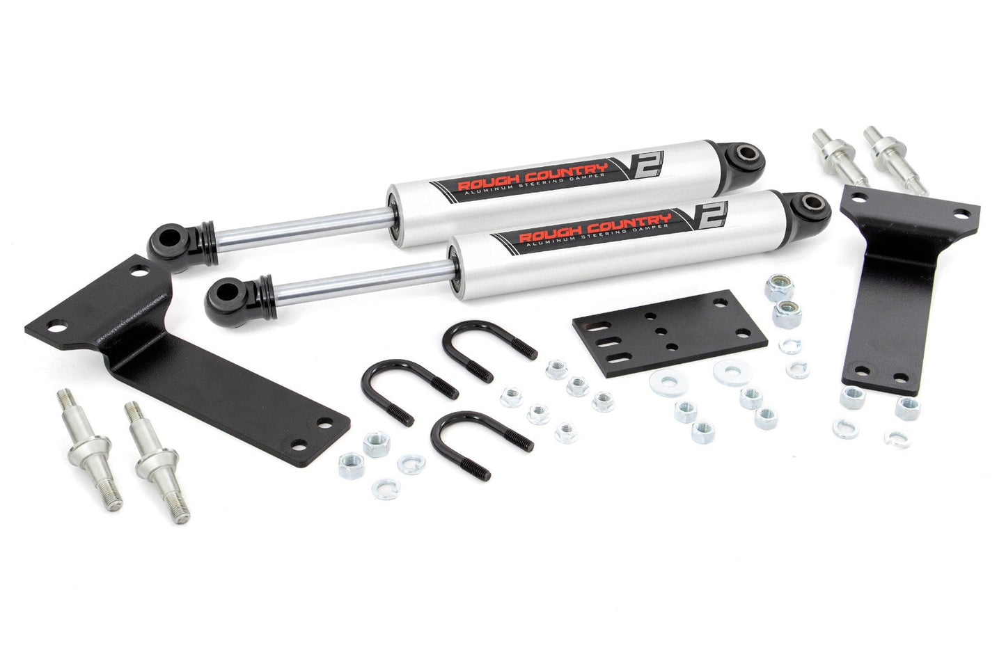 V2 Steering Stabilizer | Dual | 2-8 Inch Lift | Ford Excursion (00-05)/Super Duty (99-04) - Off Road Canada