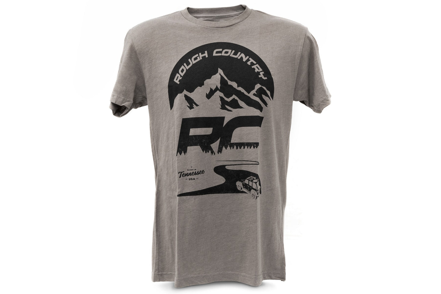 Rough Country T-Shirt | RC Mountains | Warm Gray | SM - Off Road Canada