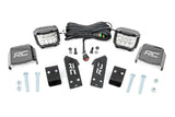 LED Light | A Pillar Mount | 2" Chrome Pair | Wide Angle | Polaris RZR PRO XP - Off Road Canada