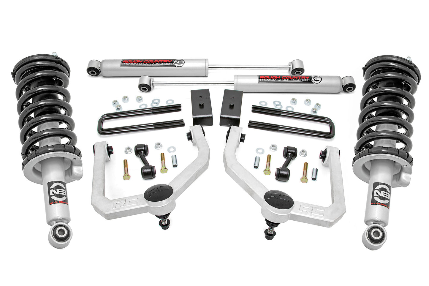3 Inch Lift Kit | N3 Struts & Shocks | Nissan Titan 4WD (2017-2023) - Off Road Canada