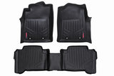 Floor Mats | Front and Rear l Double Cab | Toyota Tundra (07-11) - Off Road Canada