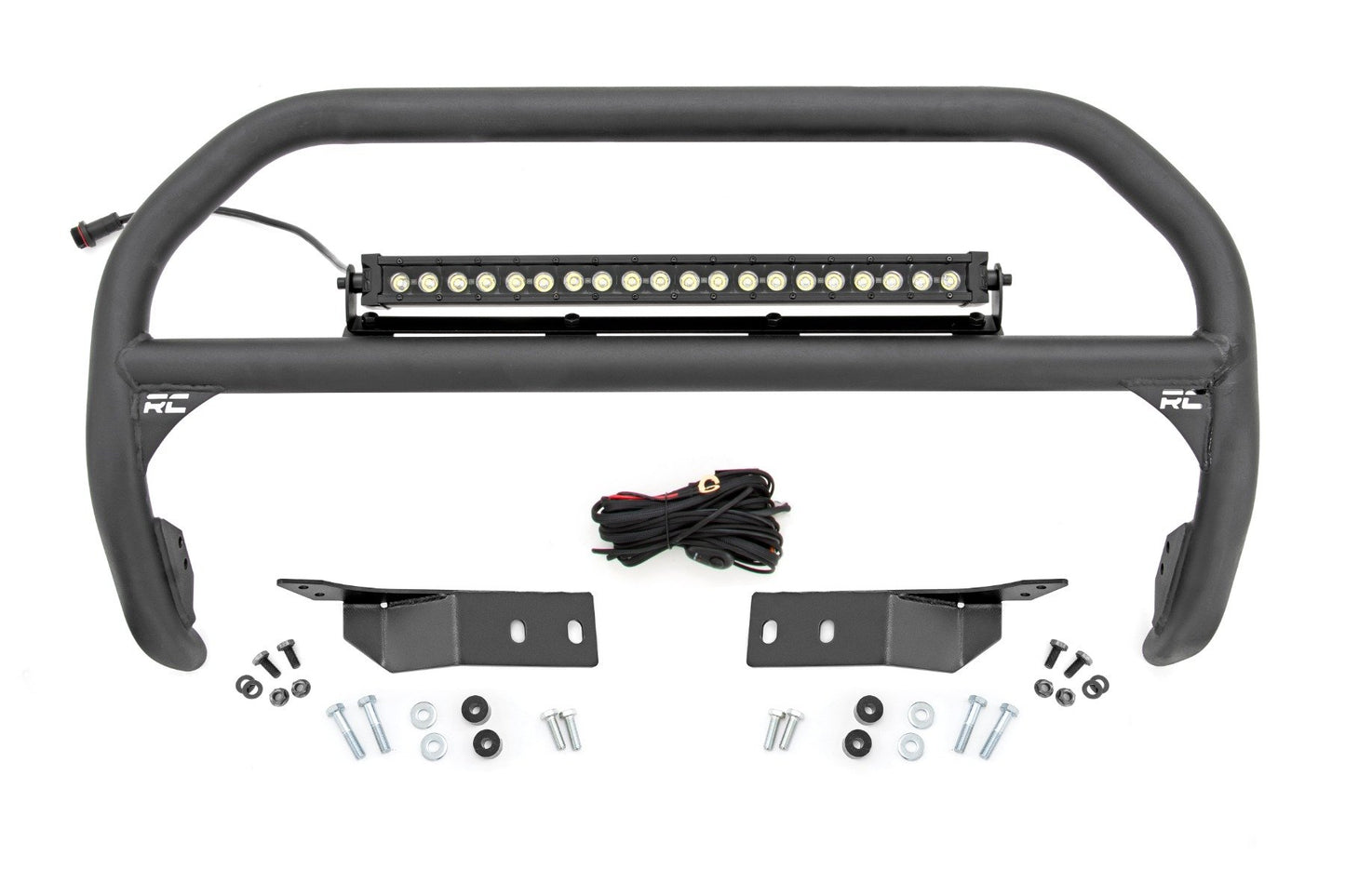 Nudge Bar | 20 Inch Black Single Row LED | Toyota Tundra (07-21) - Off Road Canada