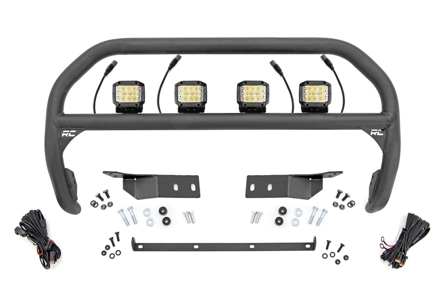 Nudge Bar | 3 Inch Wide Angle Led (x4) | Toyota Tundra (07-21) - Off Road Canada