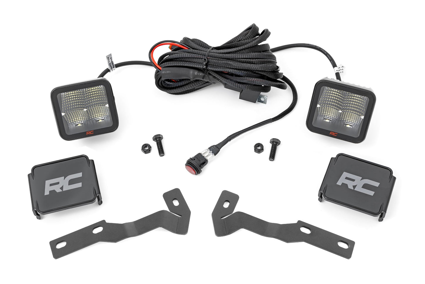 LED Light Kit | Ditch Mount | 2" Spectrum Pair | Spot | Toyota Tacoma (16-23) - Off Road Canada