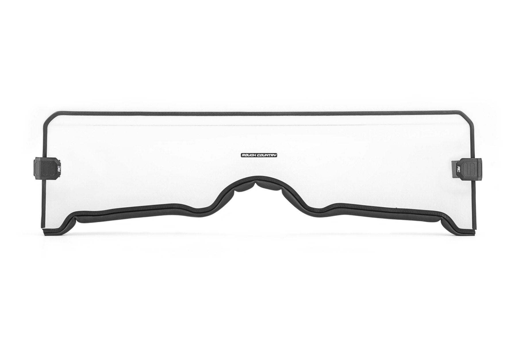 Half Windshield | Scratch Resistant | Yamaha Rhino 450/660/700 - Off Road Canada